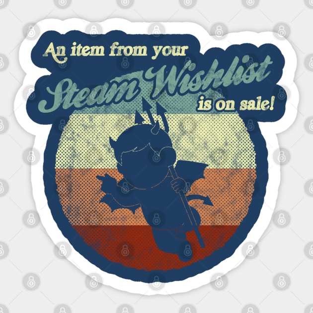 Gaming - Steam Wishlist sale Sticker by karutees